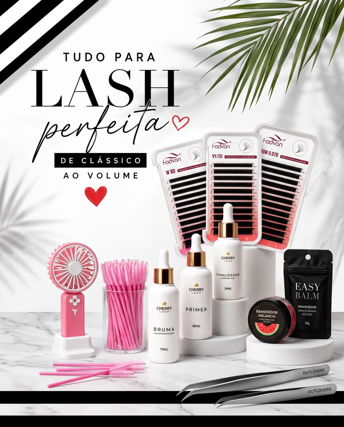 Tudo para uma Lash perfeita