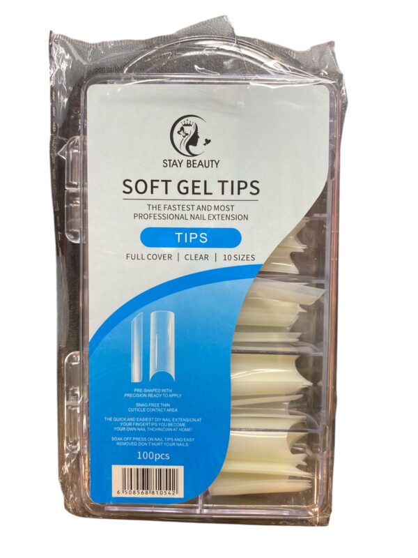 Soft Gel Leitosa Stay Beauty 100 Unidades