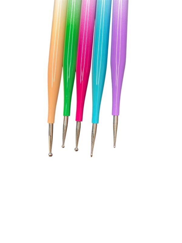 Kit de Pincel 5 Unidades com 1 Lado de Boleador - Imagem 2