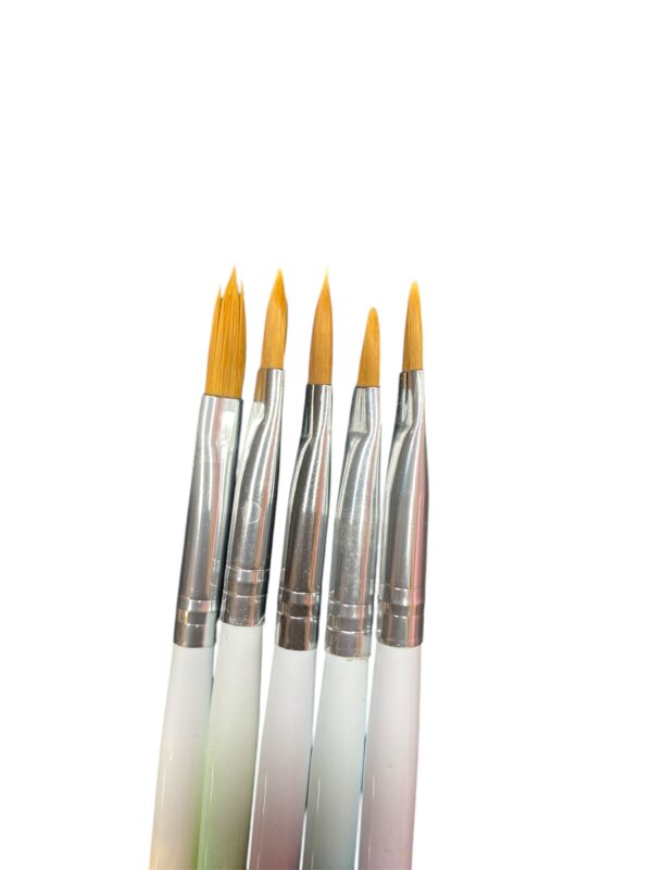 Kit de Pincel 5 Unidades com 1 Lado de Boleador - Imagem 3