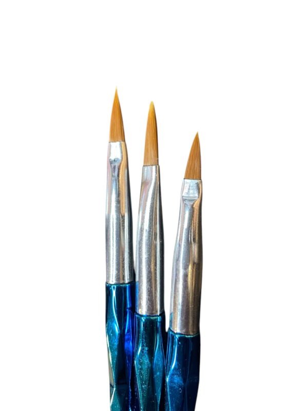 Kit de Pincel 3 Unidades para Acrílico - Imagem 2