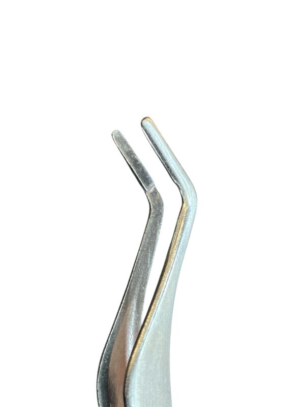 Pinça de Cílios Prata Curva - Fada Color - Imagem 2