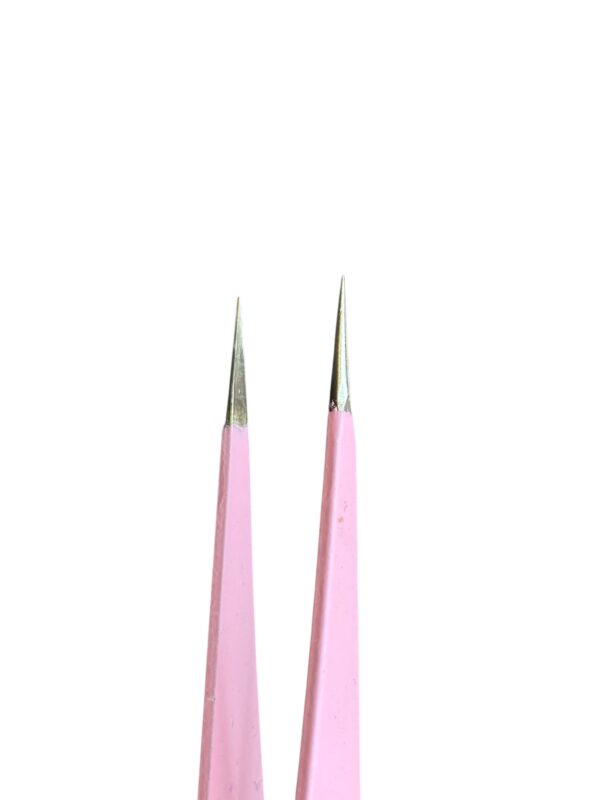 Pinça de Cílios Rosa Reta - Galante - Imagem 2