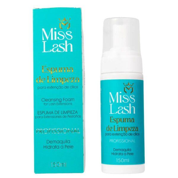 Espuma de Limpeza Miss Lash 150ml