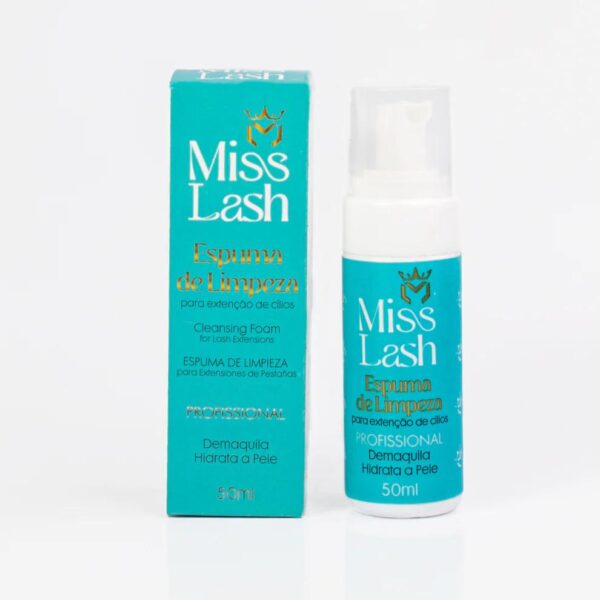 Espuma de Limpeza Miss Lash 50ml