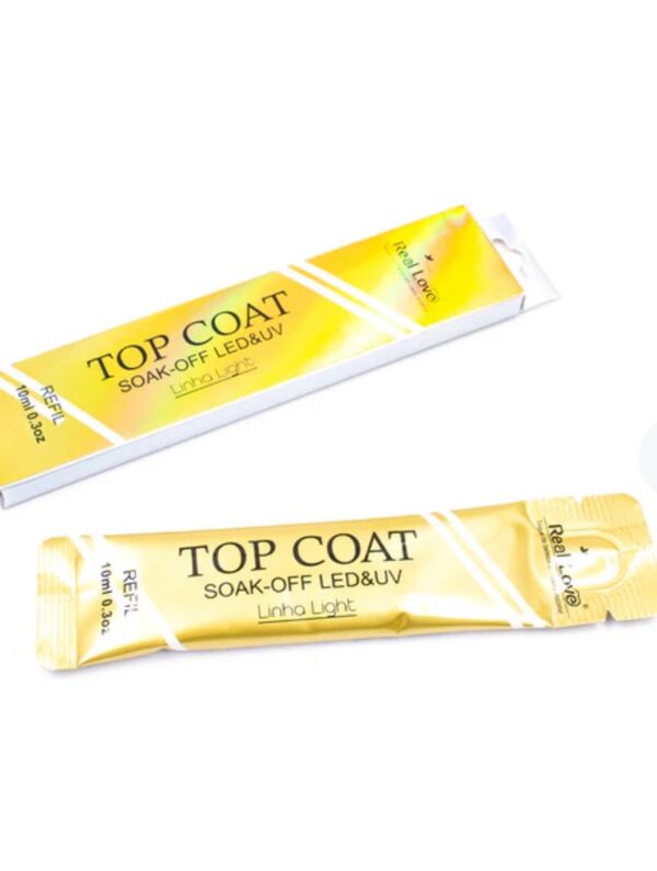 Refil Top Coat Real Love 10ml