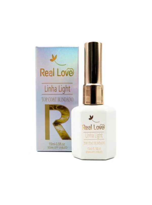 Top Coat Blindado Real Love 15ml