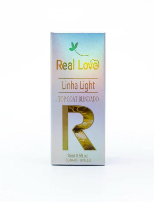 Top Coat Blindado Real Love 15ml - Imagem 3