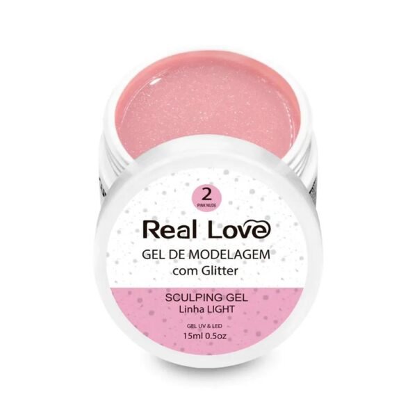 Gel Real Love com Glitter 15ml - Image 6