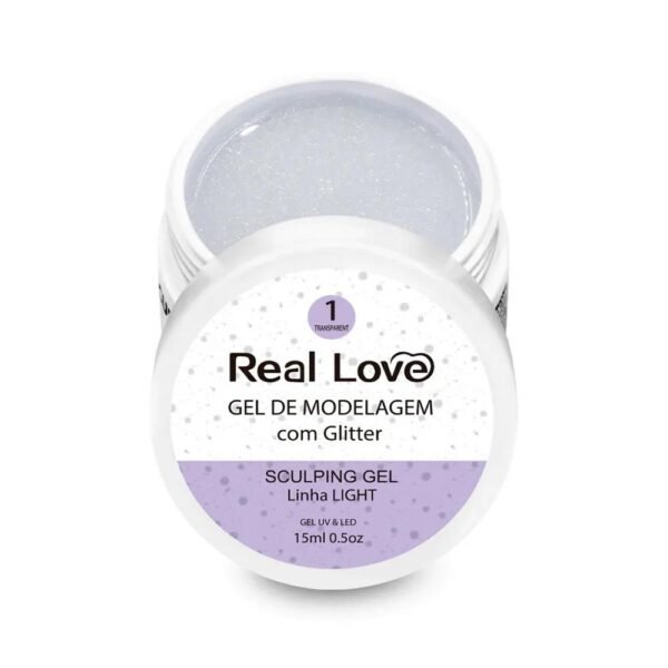 Gel Real Love com Glitter 15ml - Image 9