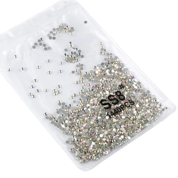 Strass Fruta Cor com Pacote 1440 Unidades