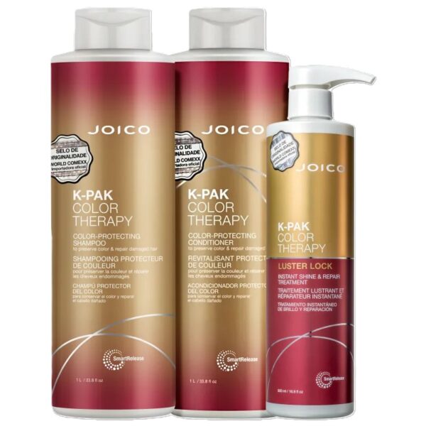 Kit Joico K-Pak Color Therapy (Shampoo + Condicionador + Máscara)