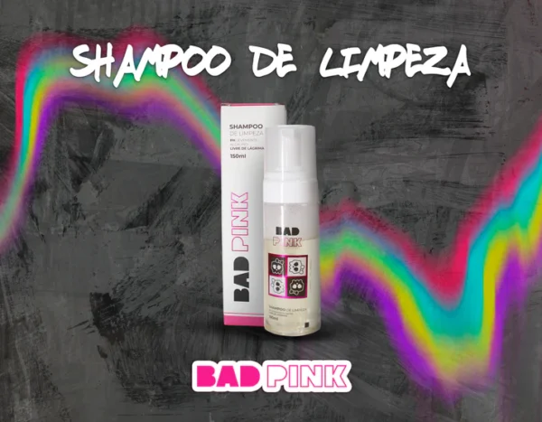 Shampoo de Limpeza Bad Pink – 150ml - Imagem 2