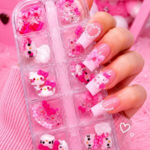 Kit 3D Hello Kitty para Nail Design